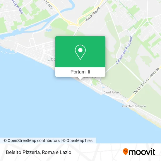 Mappa Belsito Pizzeria