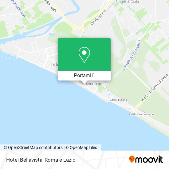 Mappa Hotel Bellavista