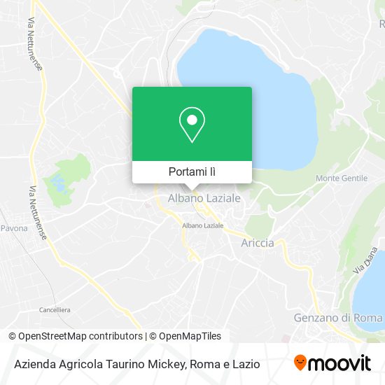 Mappa Azienda Agricola Taurino Mickey