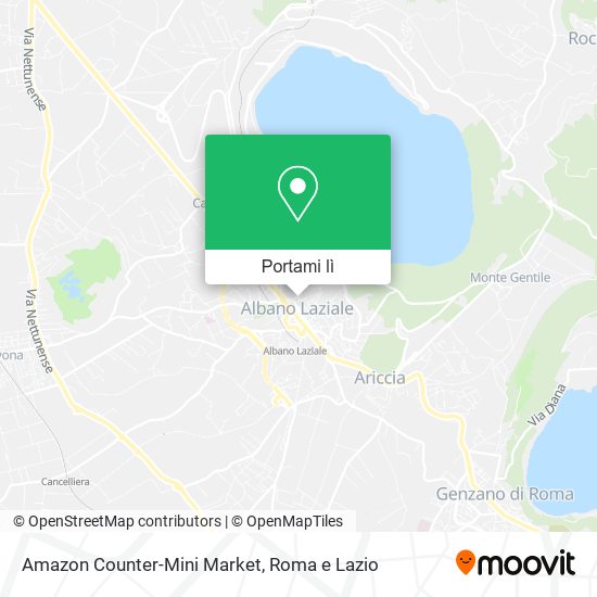 Mappa Amazon Counter-Mini Market