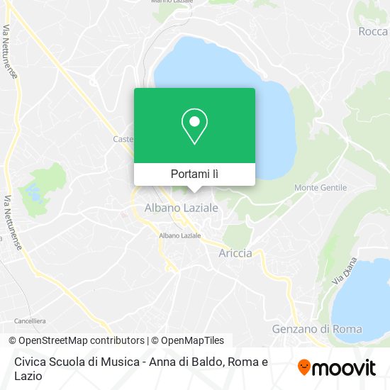Mappa Civica Scuola di Musica - Anna di Baldo