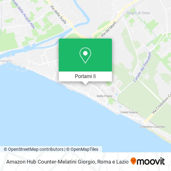 Mappa Amazon Hub Counter-Melatini Giorgio