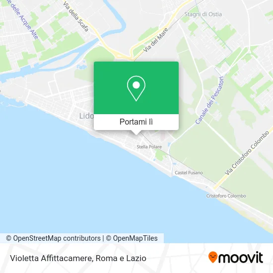 Mappa Violetta Affittacamere