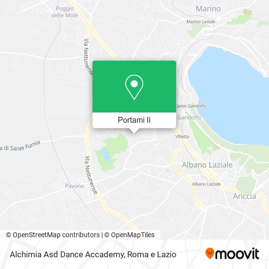 Mappa Alchimia Asd Dance Accademy