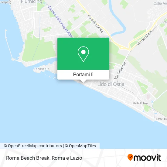 Mappa Roma Beach Break