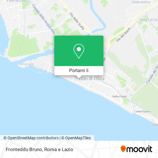 Mappa Fronteddu Bruno