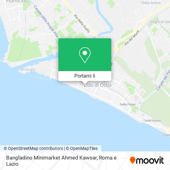 Mappa Bangladino Minimarket Ahmed Kawsar