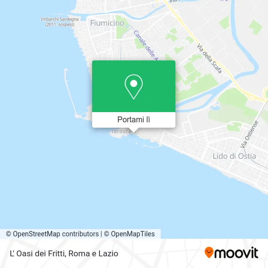 Mappa L' Oasi dei Fritti