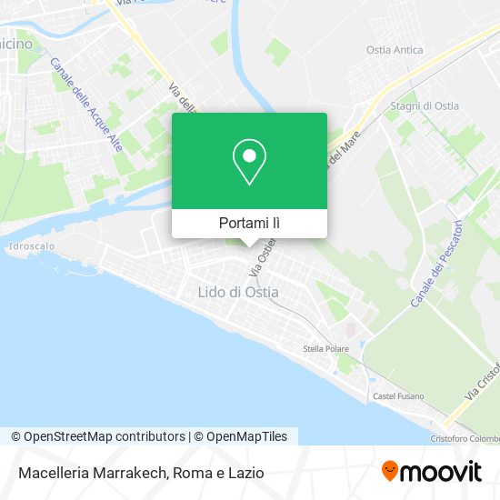 Mappa Macelleria Marrakech
