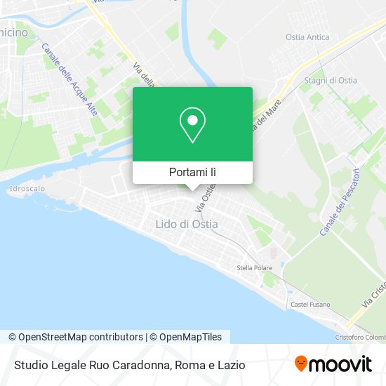 Mappa Studio Legale Ruo Caradonna