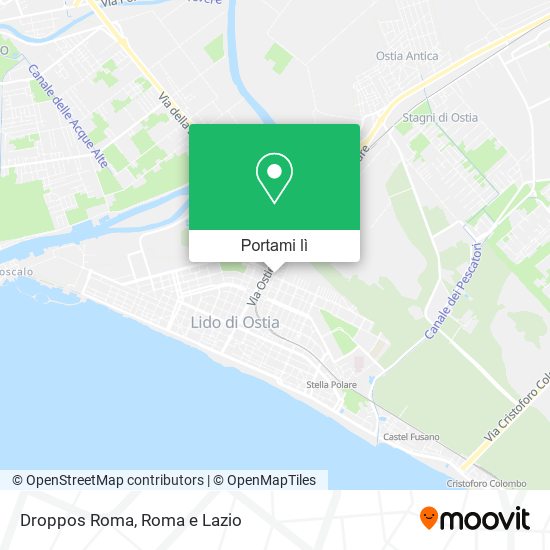 Mappa Droppos Roma