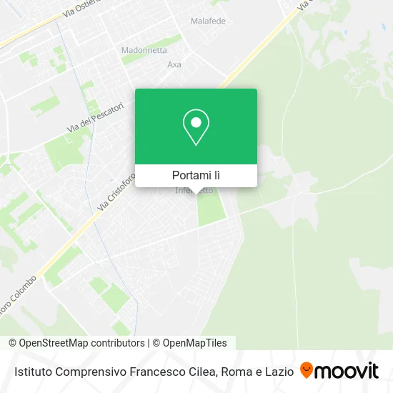 Mappa Istituto Comprensivo Francesco Cilea