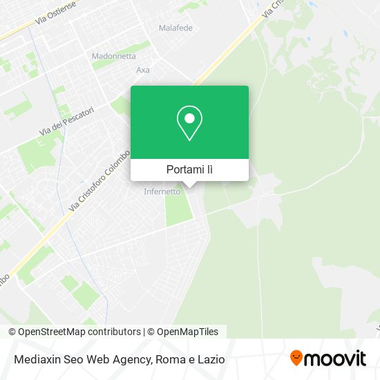 Mappa Mediaxin Seo Web Agency