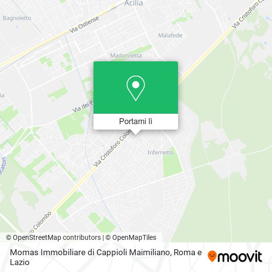 Mappa Momas Immobiliare di Cappioli Maimiliano