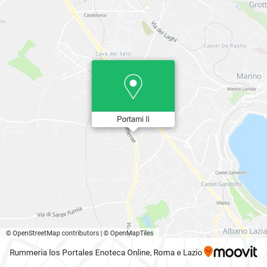 Mappa Rummeria los Portales Enoteca Online