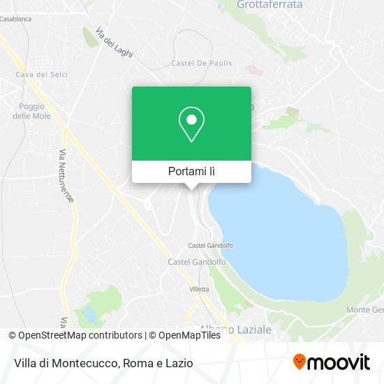 Mappa Villa di Montecucco