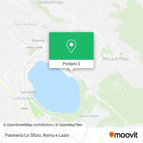 Mappa Panineria Lo Sfizio