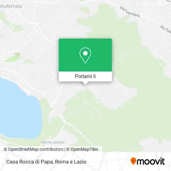 Mappa Casa Rocca di Papa