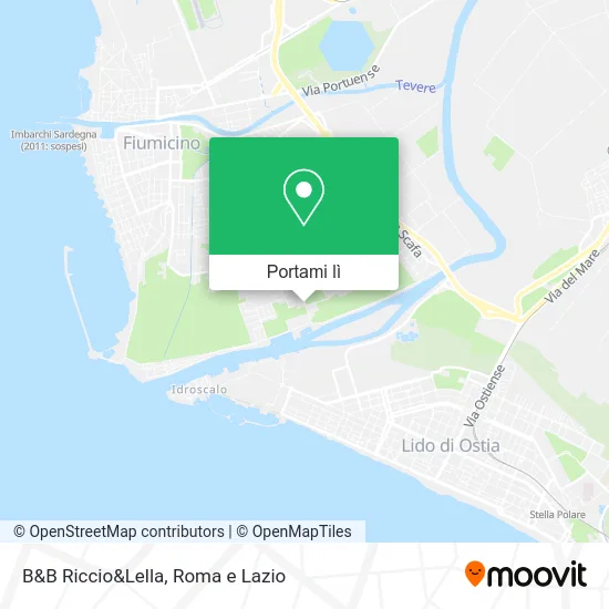 Mappa B&B Riccio&Lella