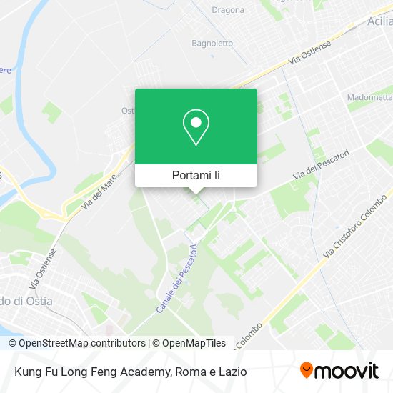 Mappa Kung Fu Long Feng Academy