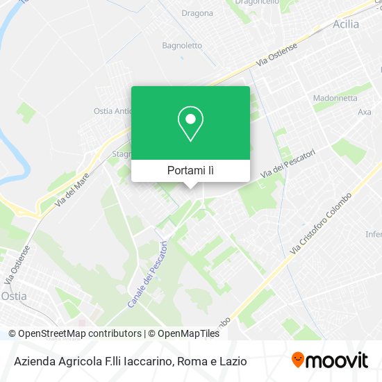 Mappa Azienda Agricola F.lli Iaccarino