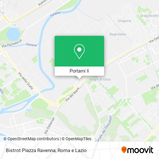 Mappa Bistrot Piazza Ravenna