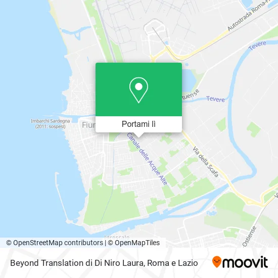 Mappa Beyond Translation di Di Niro Laura