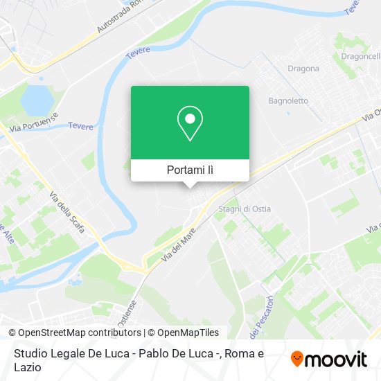 Mappa Studio Legale De Luca - Pablo De Luca -