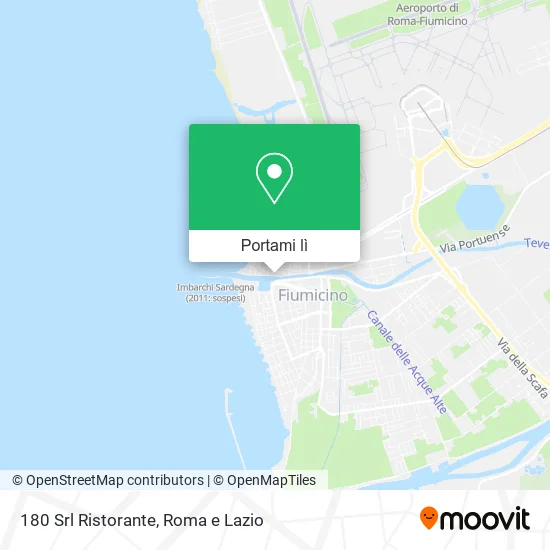 Mappa 180 Srl Ristorante