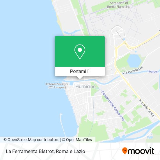 Mappa La Ferramenta Bistrot