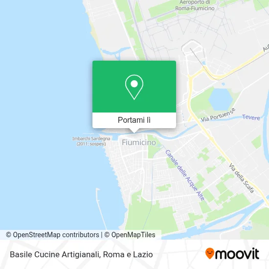 Mappa Basile Cucine Artigianali
