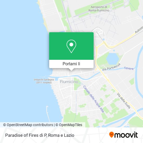 Mappa Paradise of Fires di P