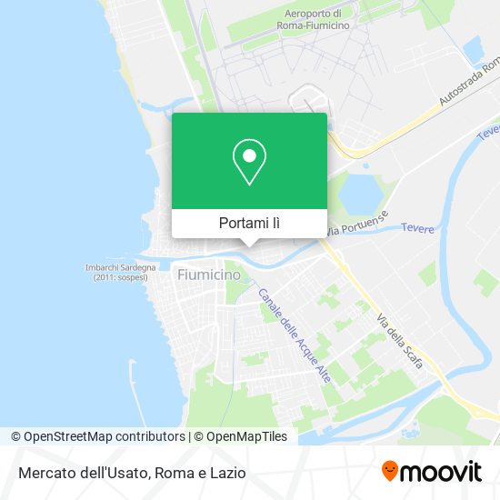 Mappa Mercato dell'Usato