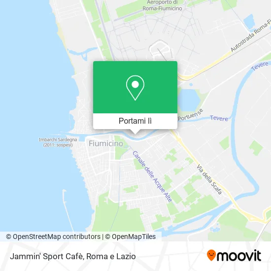 Mappa Jammin' Sport Cafè
