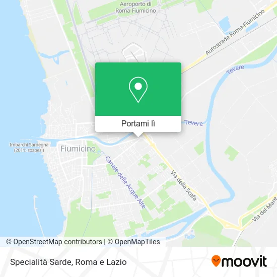 Mappa Specialità Sarde