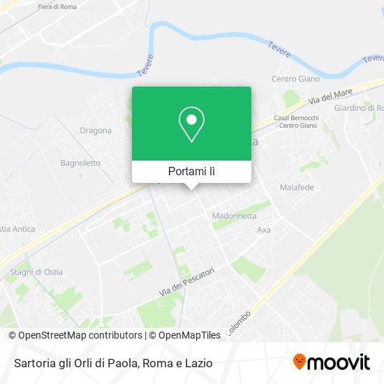 Mappa Sartoria gli Orli di Paola