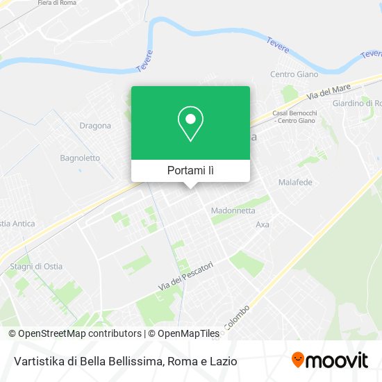 Mappa Vartistika di Bella Bellissima