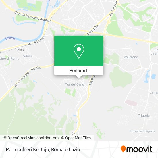 Mappa Parrucchieri Ke Tajo
