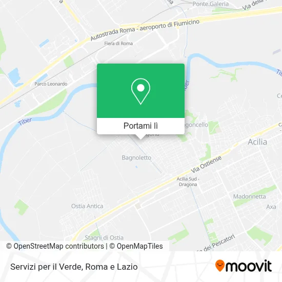 Mappa Servizi per il Verde