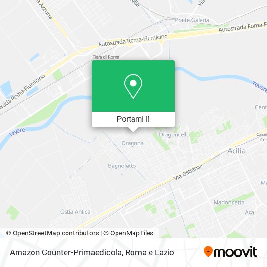 Mappa Amazon Counter-Primaedicola