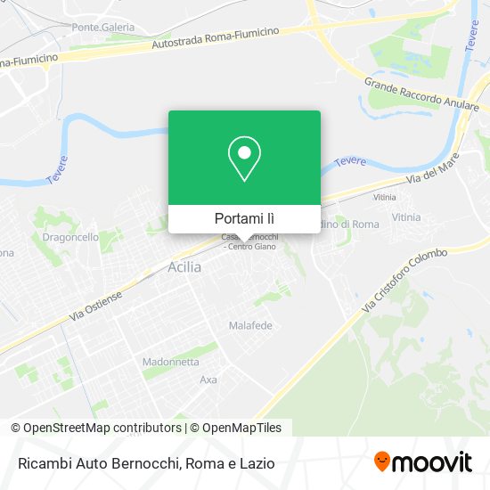 Mappa Ricambi Auto Bernocchi