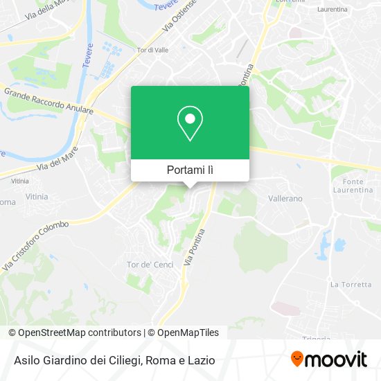 Mappa Asilo Giardino dei Ciliegi