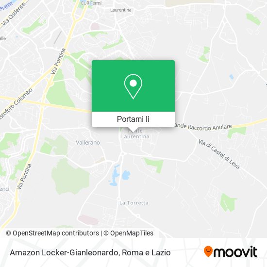 Mappa Amazon Locker-Gianleonardo