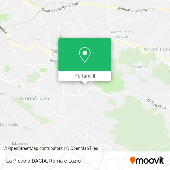 Mappa La Piccola DACIA