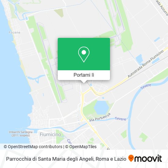 Mappa Parrocchia di Santa Maria degli Angeli