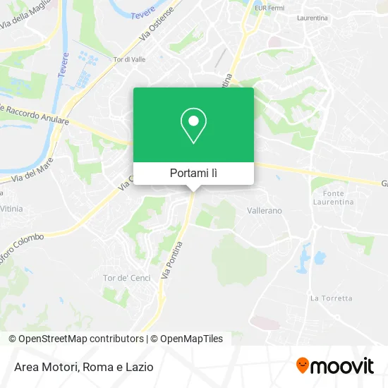 Mappa Area Motori