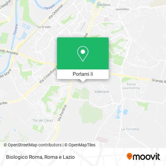 Mappa Biologico Roma