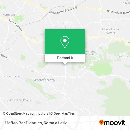 Mappa Maffeo Bar Didattico