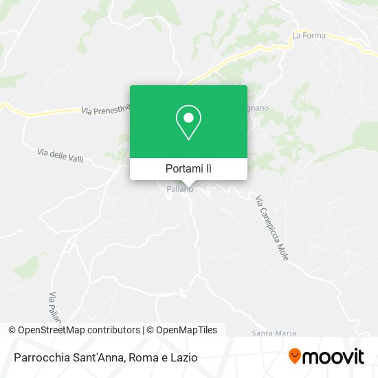 Mappa Parrocchia Sant'Anna