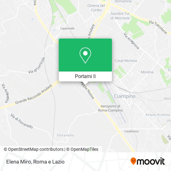 Mappa Elena Miro